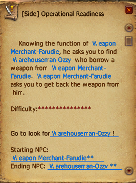 Operational readiness1
