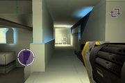 Warehouse hallway