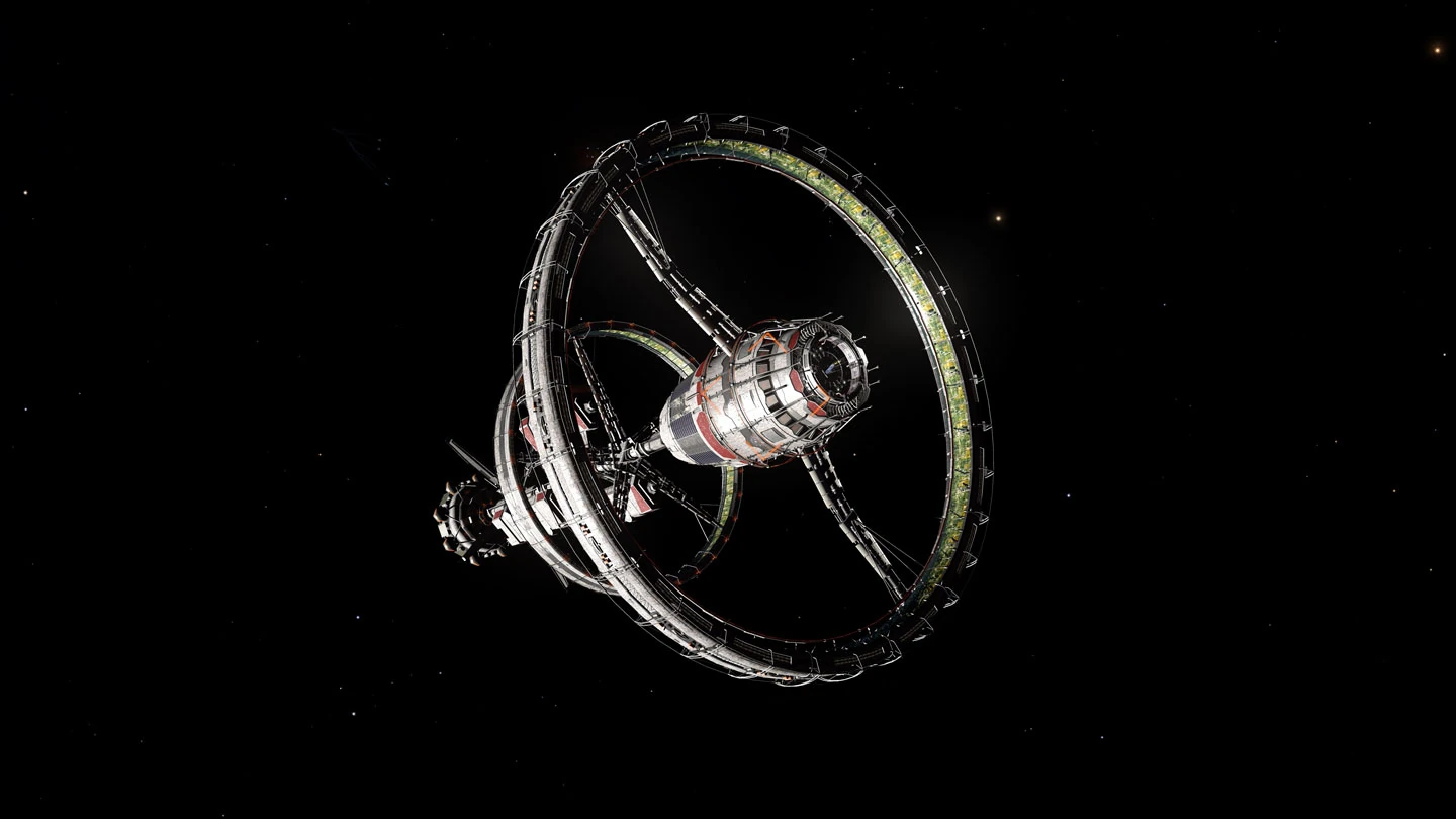 the  orbisstation is the oldest station design still utilized in