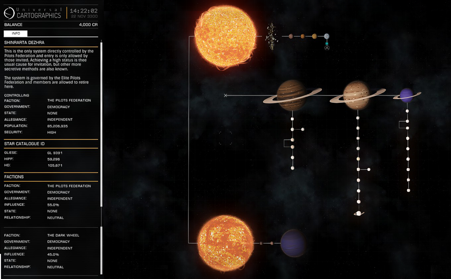 Elite dangerous карта нейтронных звезд