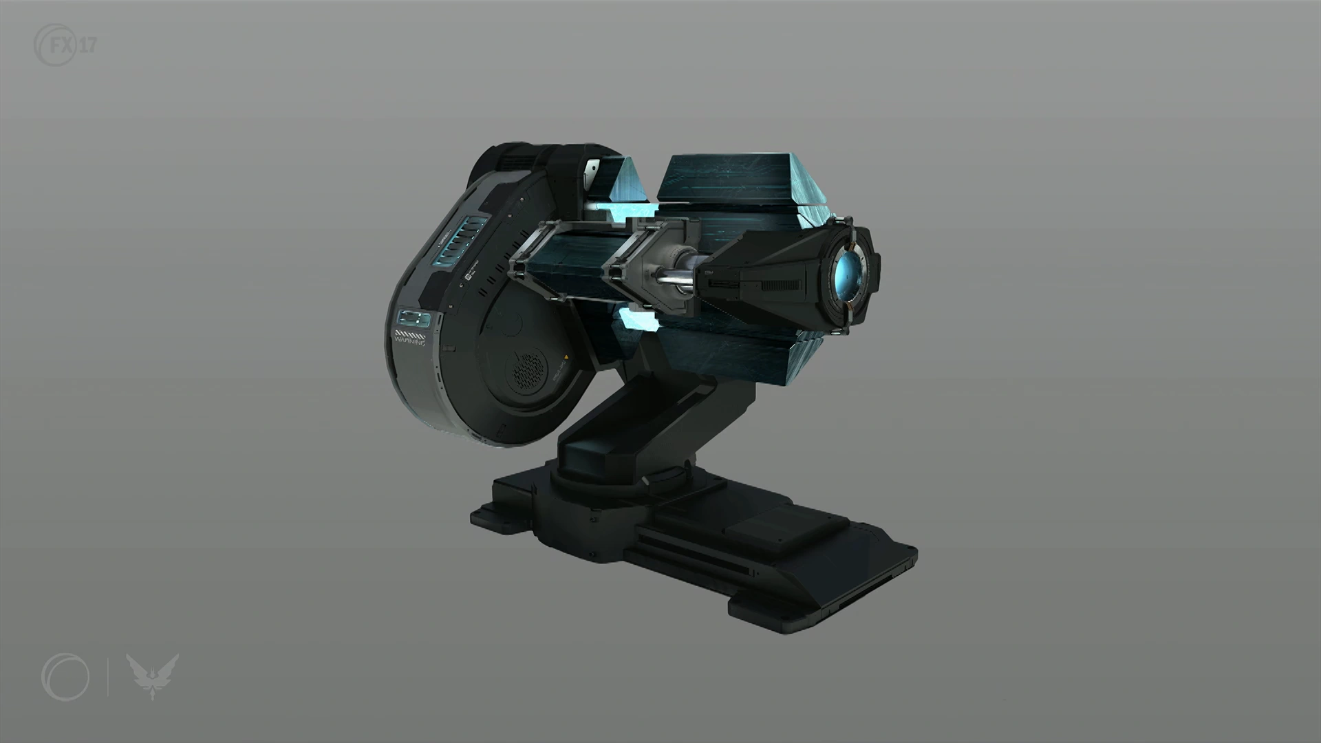 Фрагмент чертежа оружия стражей elite dangerous