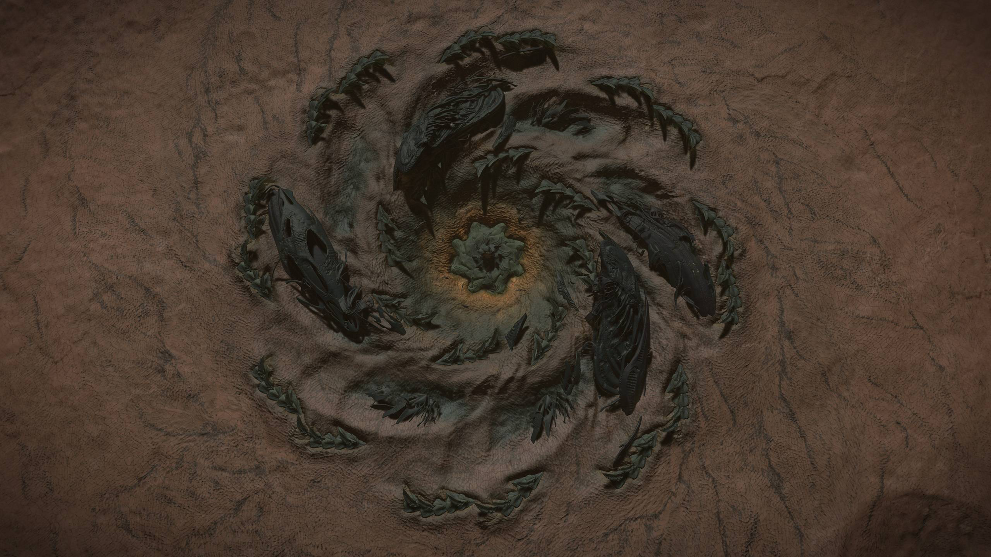 Image - Thargoid-Surface-Site-From-Above-HIP-14909.png | Elite ...