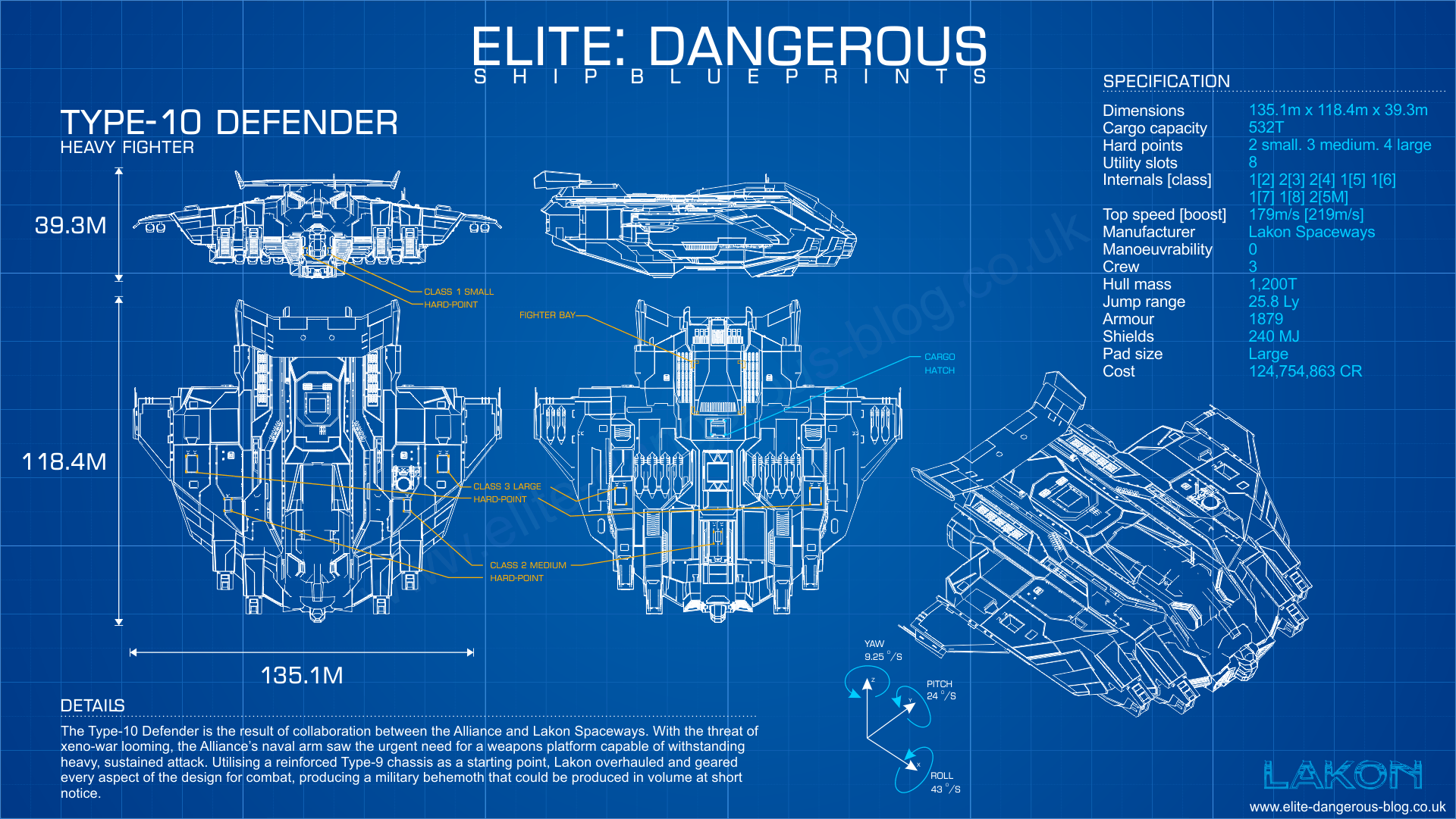 Image - Type-10-Defender-Blueprint.png | Elite Dangerous Wiki | FANDOM