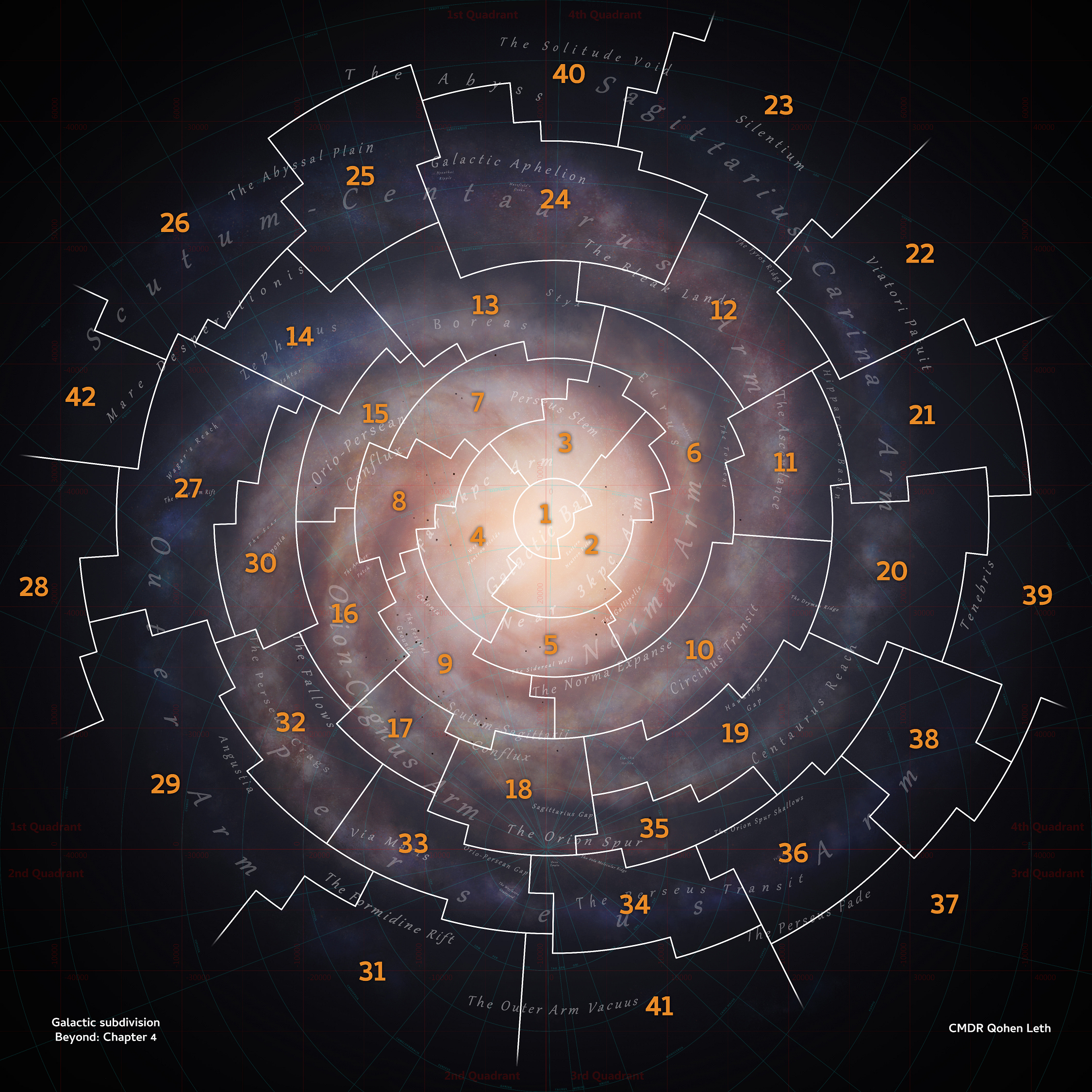 Galactic regions Elite Dangerous Wiki FANDOM powered by Wikia