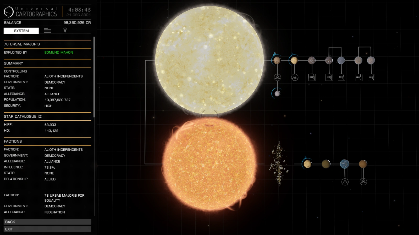 78 Ursae Majoris Elite Dangerous Wiki FANDOM powered by Wikia