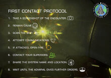 First contact Protocol
