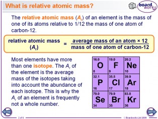 Relative Atomic Mass Ellesmere Chemistry Wiki Fandom