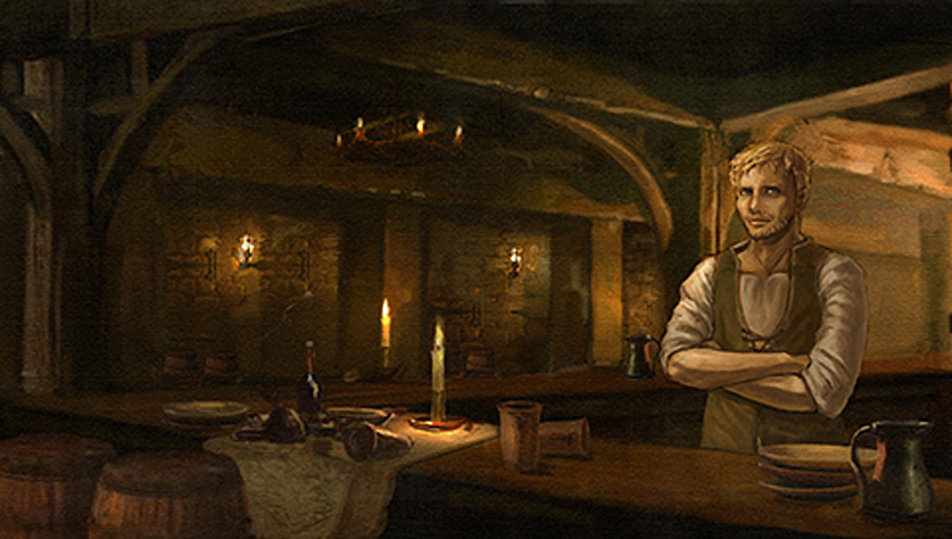 Image - Tavern with Barkeep.png | Elminage Gothic Wiki | FANDOM powered