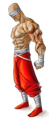 Blind-fight-warrior
