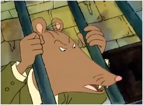 mr ratburn coloring page online arthur