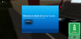 Atm Robbery Emergency Response Liberty County Wiki Fandom - roblox hacking citizen