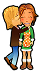 Richard kisses emily