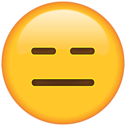 Expressionless Emoji