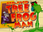 Red-Eyed Tree Frog Man
