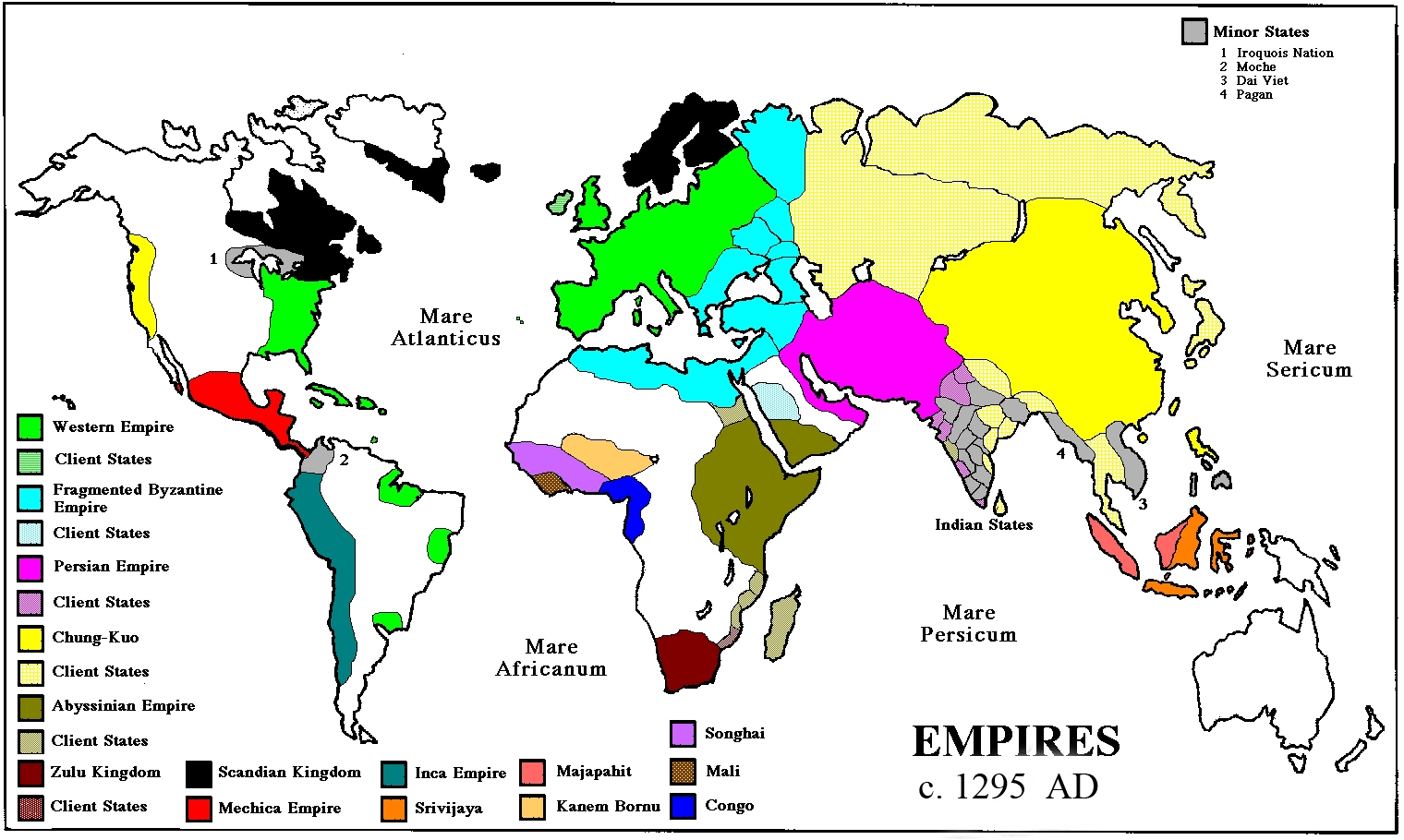 This Map Shows The Size Of The World S Biggest Empire 