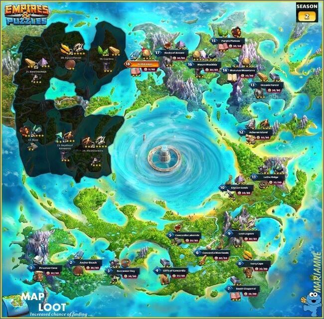Season 2 Map