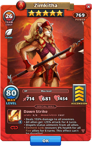 Zimkitha - Hero Card