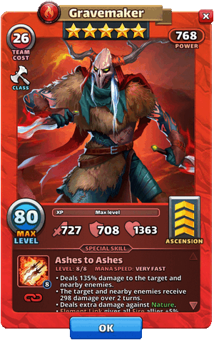 Gravemaker - Hero Card