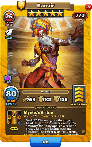 Ranvir - Hero Card