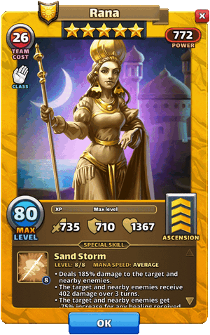 Rana - Hero Card