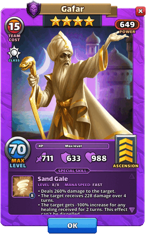 Gafar - Hero Card