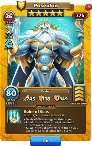 Poseidon | Empires and Puzzles Wiki | Fandom