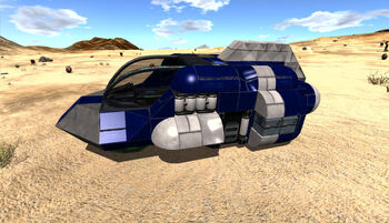 Escape pod left side