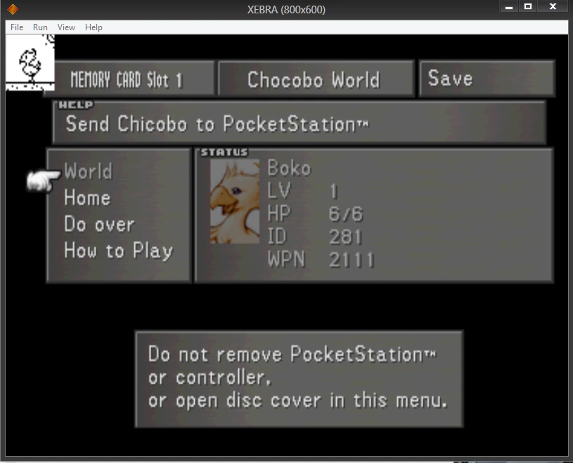 Image Pocketstation in use.png Emulation General Wiki FANDOM