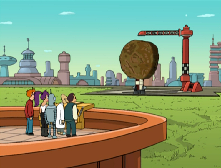 Image result for a big piece of garbage futurama