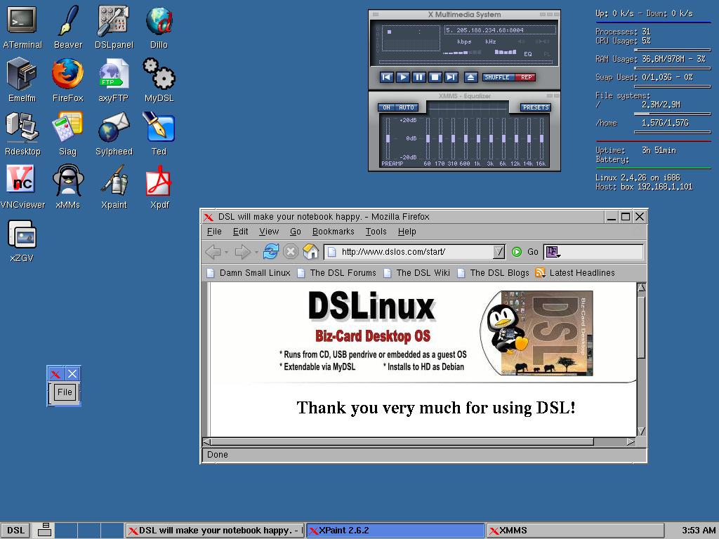 damn small linux iso download
