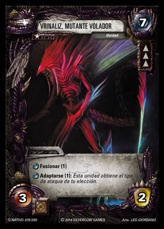 076 Vrinaliz, mutante volador