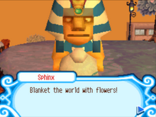 The Sphinx's third and final challenge