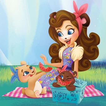enchantimals bear picnic