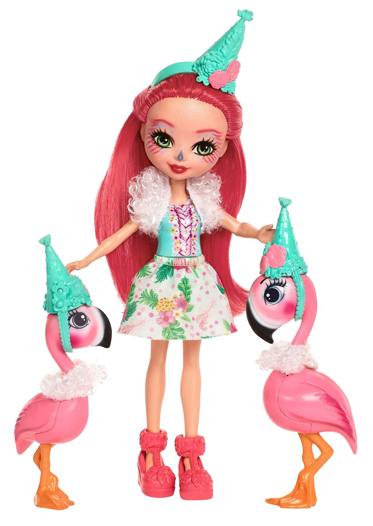 fancy flamingo doll