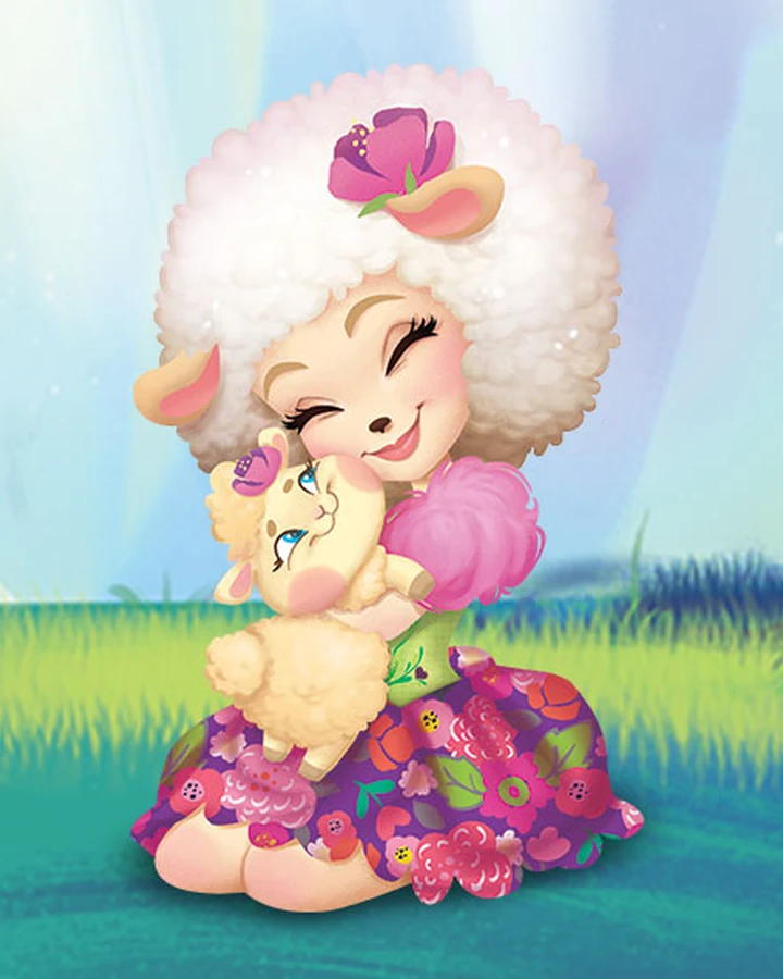 enchantimals lorna lamb