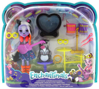 enchantimals skunk doll