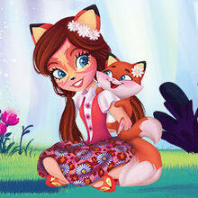 enchantimals dolls fox