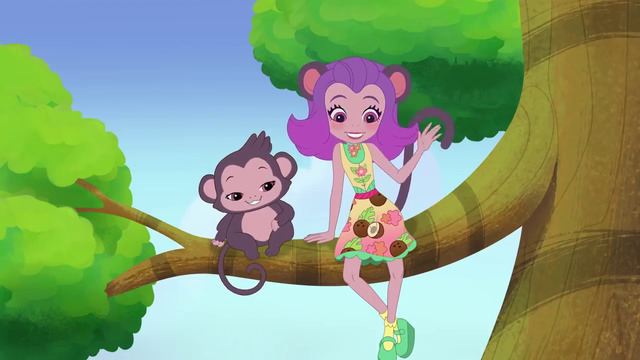 enchantimals monkey name