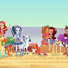 enchantimals zelena