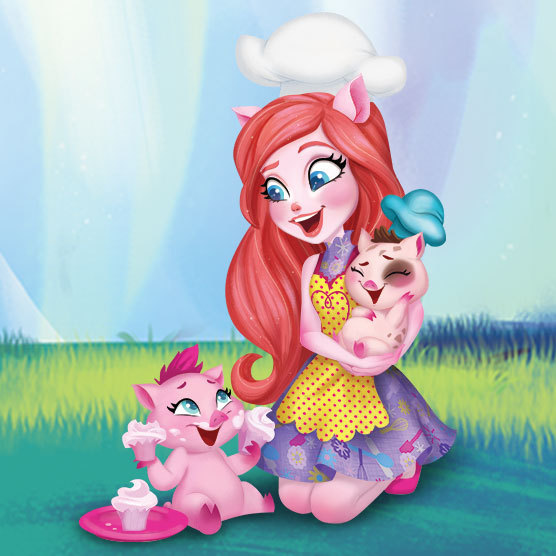 enchantimals pig