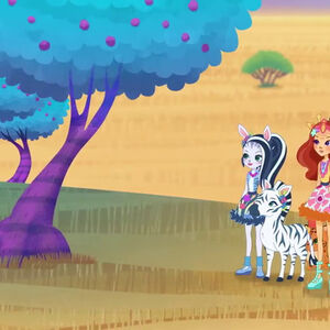 enchantimals zelena
