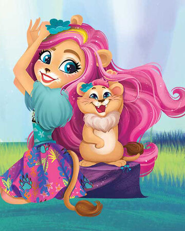 enchantimals white tiger