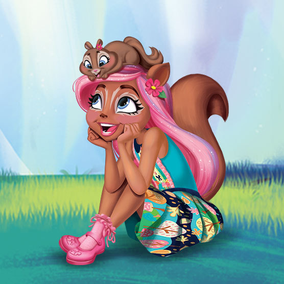 enchantimals sancha squirrel