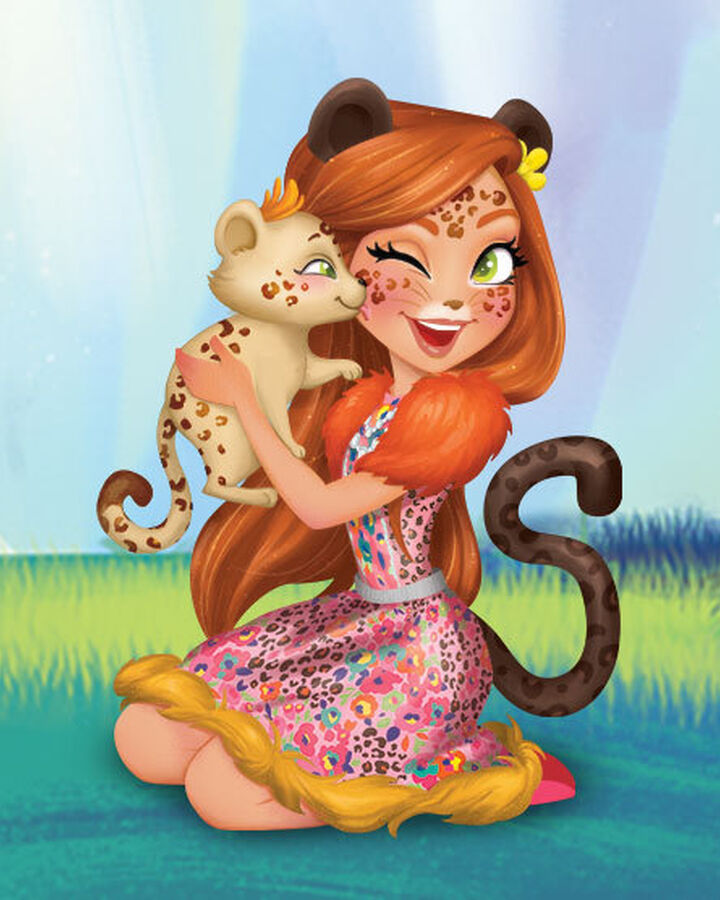 enchantimals cherish cheetah