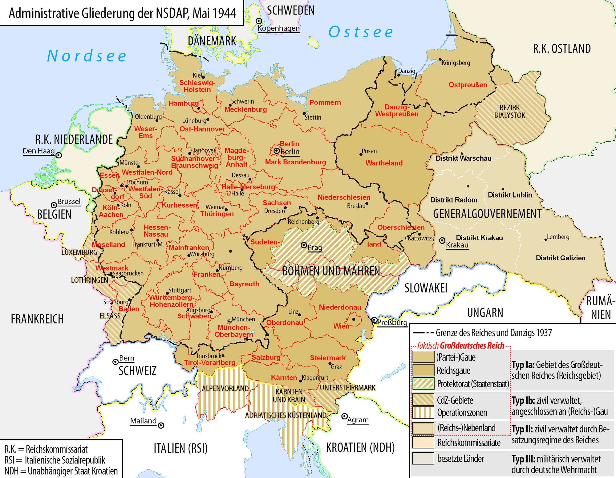 Liste der deutschen Militäroperationen 1939–1945 | Encyclopædia Wiki