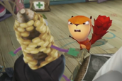 Merl yells to Shlitzy