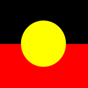 Australian aboriginies flag drapeau bandiera bandeira flagga-2555px