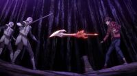 Shun Summoning his Warp Relic