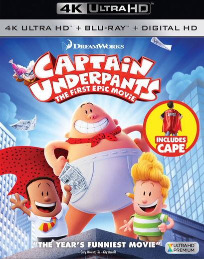Dreamworks Captain Underpants The First Epic Movie 2017