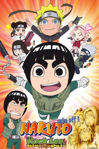 Naruto Spin Off Rock Lee His Ninja Pals 2014 English Voice